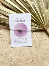 Lade das Bild in den Galerie-Viewer, make a wish bracelet - happiness