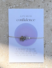 Lade das Bild in den Galerie-Viewer, make a wish bracelet - confidence