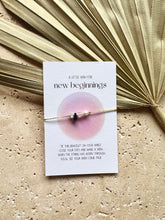 Lade das Bild in den Galerie-Viewer, make a wish bracelet - new beginnings