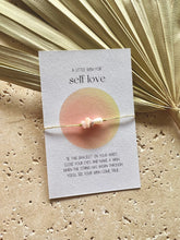 Lade das Bild in den Galerie-Viewer, make a wish bracelet - self love