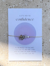Lade das Bild in den Galerie-Viewer, make a wish bracelet - confidence

